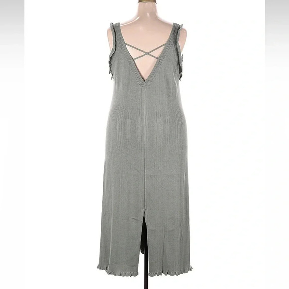 Daily Practice by Anthropologie Ribbed Sweater Midi Dress Plus Size 3X NWT - Picture 6 of 6